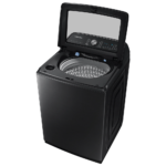 5.4 cu. ft. Extra-Large Capacity Smart Top Load Washer with ActiveWave™ Agitator and Super Speed Wash in Brushed Black open product image