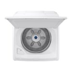 samsung-wa40a3005aw4.0 cu. ft. Top Load Washer with ActiveWave™ Agitator and Soft-Close Lid in White looking at drum product image birds eye view