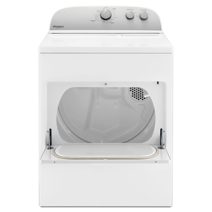 7.0 cu. ft. Top Load Gas Dryer with AutoDry™ Drying System door open product image