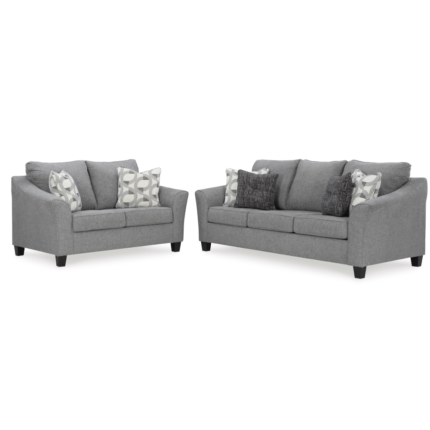 Mathonia Sofa and Loveseat By Ashley Furniture no background product image