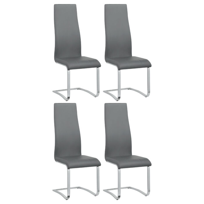 Montclair Upholstered Dining Side Chair Grey (Set of 4) product image