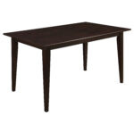 Gabriel Rectangular 59-inch Wood Dining Table Cappuccino product image