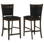 Jaden Upholstered Counter Chair Espresso (Set of 2) product image