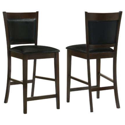 Jaden Upholstered Counter Chair Espresso (Set of 2) product image