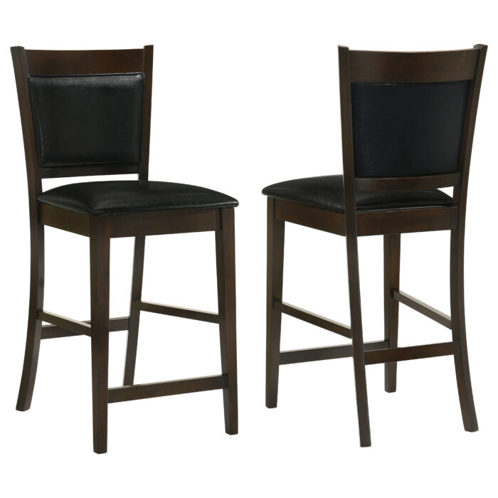 Jaden Upholstered Counter Chair Espresso (Set of 2) product image
