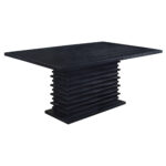 Stanton Rectangular 66-inch Dining Table Black product image