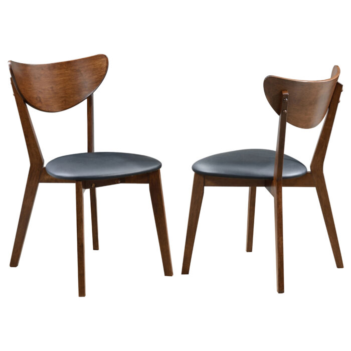 Jedda Wood Dining Side Chair Dark Walnut (Set of 2) product image