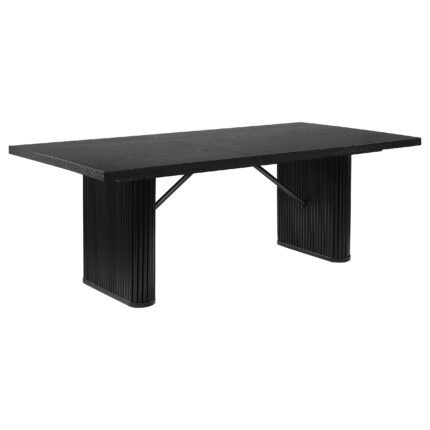 Catherine Rectangular 84-inch Wood Dining Table Black product image