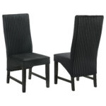 Barrand Upholstered Dining Side Chair Black (Set of 2) product image