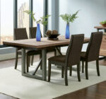 Spring Creek 5-piece Rectangular Dining Table Set Chocolate product image