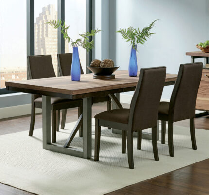 Spring Creek 5-piece Rectangular Dining Table Set Chocolate product image
