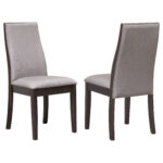 Spring Creek Upholstered Dining Chair Taupe (Set of 2) product image