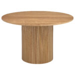 Bradbury Round 48-inch Wood Top Dining Table Natural product image