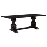 Parkins Rectangular 86-inch Dining Table Rustic Espresso product image