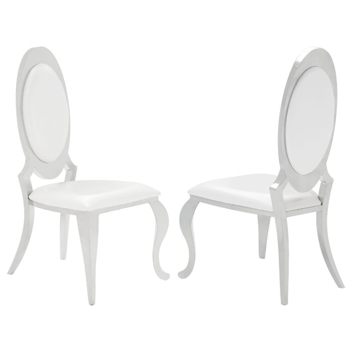 Anchorage Upholstered Dining Chair Cream White (Set of 2) product image
