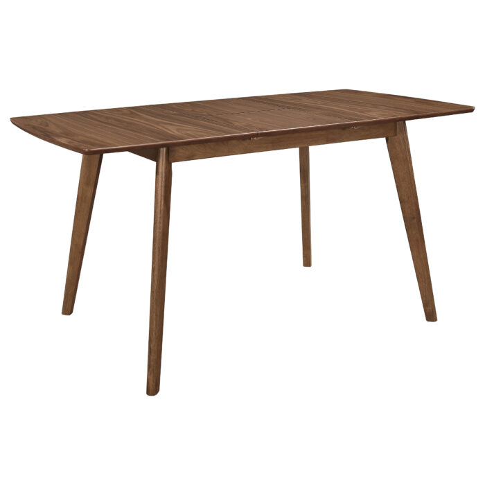 Alfredo 63-inch Extension Leaf Dining Table Natural Walnut product image