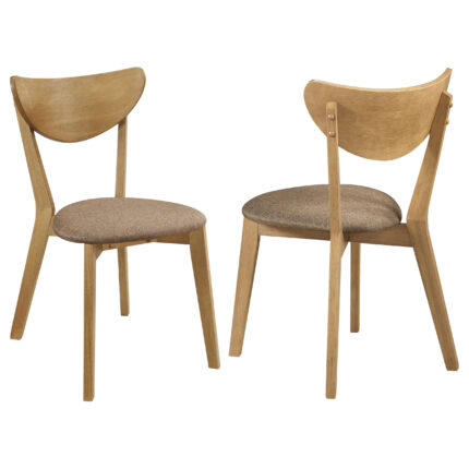 Elowen Wood Dining Side Chair Light Walnut (Set of 2) product image