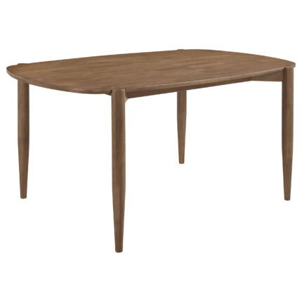 Dortch Oval 63-inch Solid Wood Dining Table Walnut product image