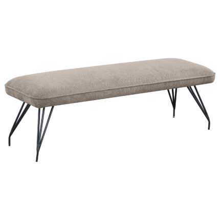 Dodson Fabric Upholstered Dining Bench Taupe product image
