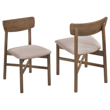Parkridge Dining Side Chair Natural Walnut (Set of 2) product image