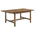 Crestmore 71-inch Rectangular Wood Dining Table Walnut product image
