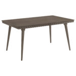 Onslow 59-inch Rectangular Wood Dining Table Dark Brown product image
