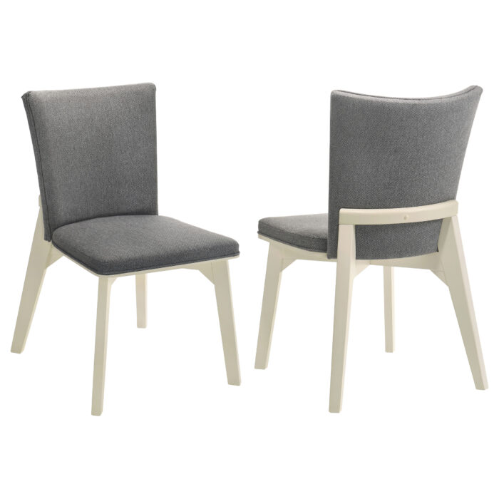 Biloxi Upholstered Dining Side Chair Grey (Set of 2) product image