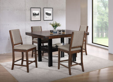 Patterson 5-piece Counter Height Dining Set Mango Oak product image