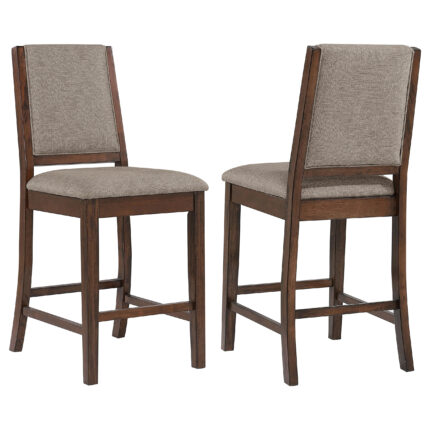 Patterson Upholstered Counter Chair Mango Oak (Set of 2) product image