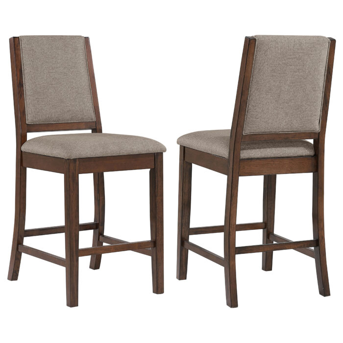 Patterson Upholstered Counter Chair Mango Oak (Set of 2) product image