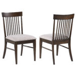 Everton Wood Dining Side Chair Dark Walnut (Set of 2) product image