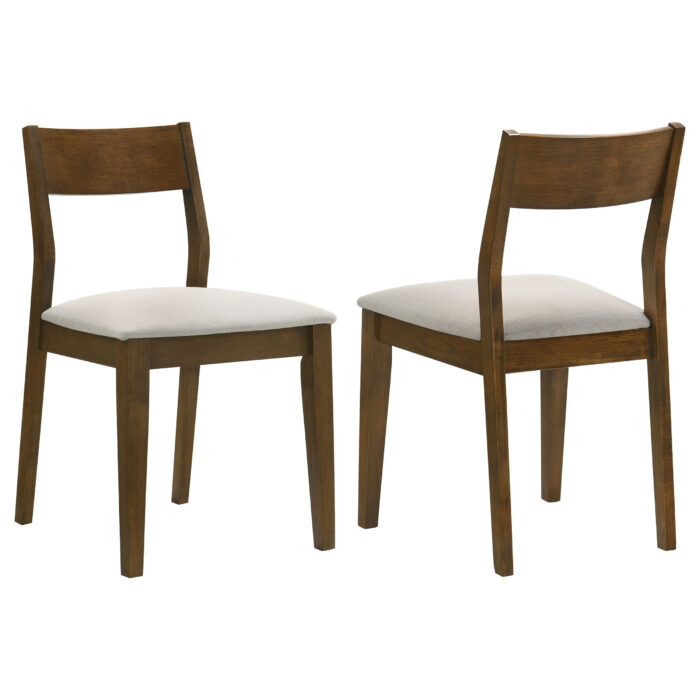 Almonte Dining Chair Upholstered Seat Dark Brown (Set of 2) product image
