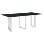 Desden 79-inch Rectangular Sintered Stone Dining Table Grey product image