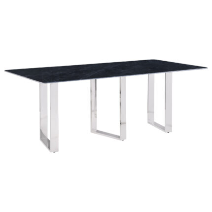 Desden 79-inch Rectangular Sintered Stone Dining Table Grey product image