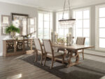 Brockway 5-piece Extension Leaf Dining Set Barley Brown product image