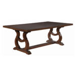 Brockway 104-inch Extension Leaf Dining Table Antique Java product image