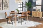 Partridge 5-piece Counter Dining Set Sheesham and Camel product image