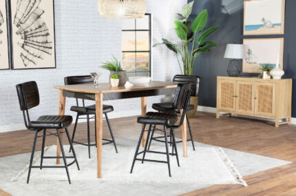 Partridge 5-piece Counter Dining Set Sheesham and Espresso product image
