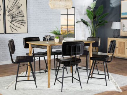 Partridge 7-piece Counter Dining Set Sheesham and Espresso product image