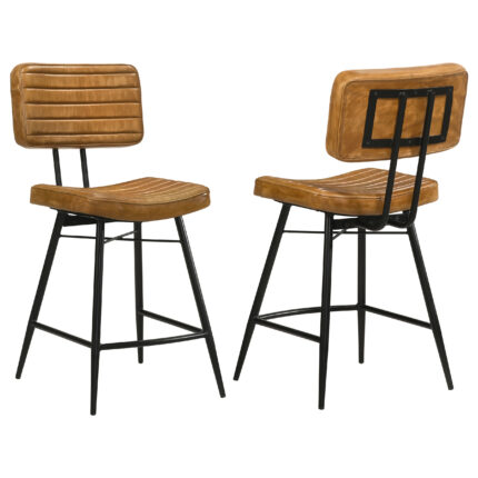 Partridge Leather Counter Chair Antique Camel (Set of 2) product image