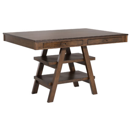 Dewey Rectangular 60-inch Counter Height Dining Table Walnut product image