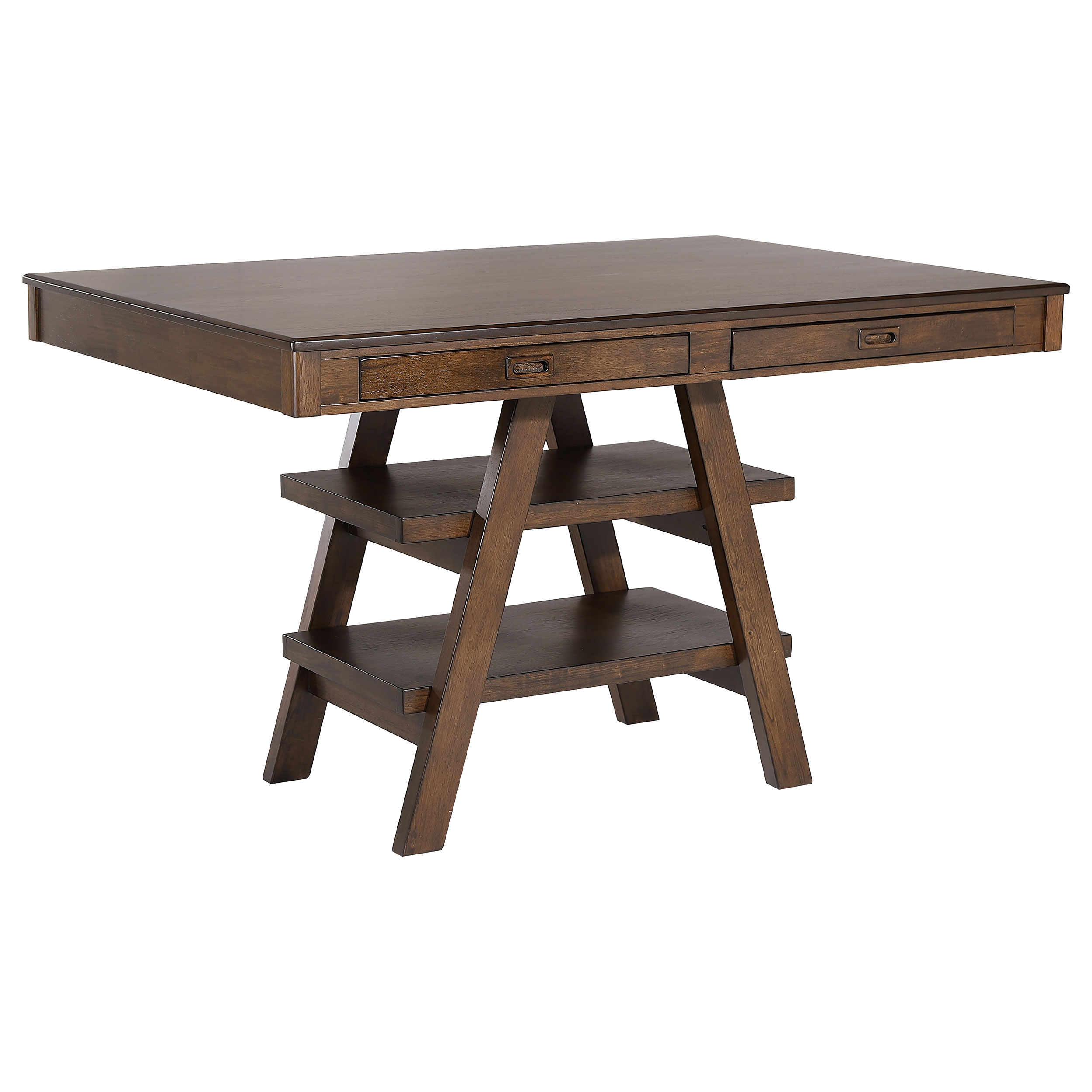 Dewey Rectangular 60-inch Counter Height Dining Table Walnut Dewey Rectangular 60-inch Counter Height Dining Table Walnut product image