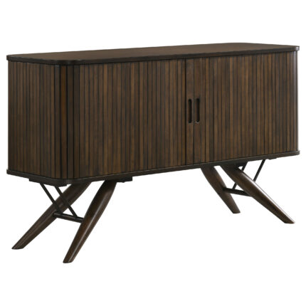 Wes 2-door Sideboard Buffet Storage Cabinet Dark Walnut product image