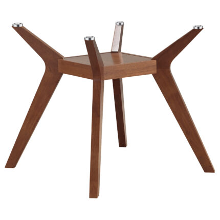 Paxton Square Wood Dining Table Base Nutmeg product image