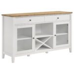 Hollis 2-door Dining Sideboard Buffet Storage Cabinet White product image