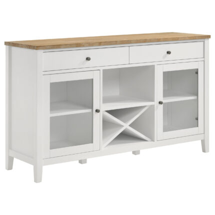 Hollis 2-door Dining Sideboard Buffet Storage Cabinet White product image