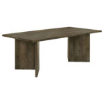 Tyler 80-inch Solid Wood Dining Table Mango Brown product image
