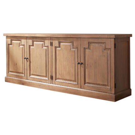 Florence 4-door Dining Sideboard Buffet Cabinet Rustic Honey product image