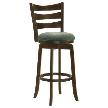 Murphy Wood Pub Height Swivel Bar Chair Hunter Green product image