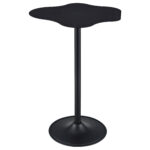 Keanu Curved 29-inch Cloud-Shaped Bistro Bar Table Black product image